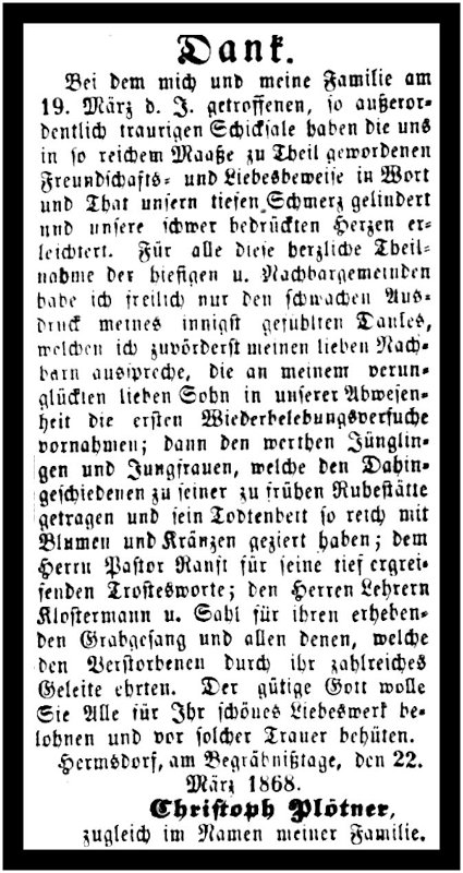 1868-03-22 Hdf Trauer Ploetner